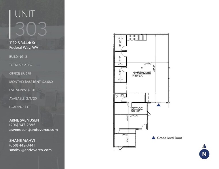 1020 S 344th St, Federal Way, WA for lease - Floor Plan - Image 3 of 32