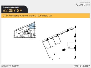 2701 Prosperity Ave, Merrifield, VA for lease Floor Plan- Image 2 of 2