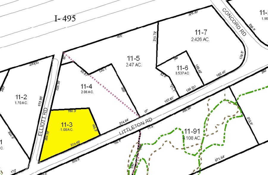 359 Littleton Rd, Westford, MA for lease - Plat Map - Image 2 of 13