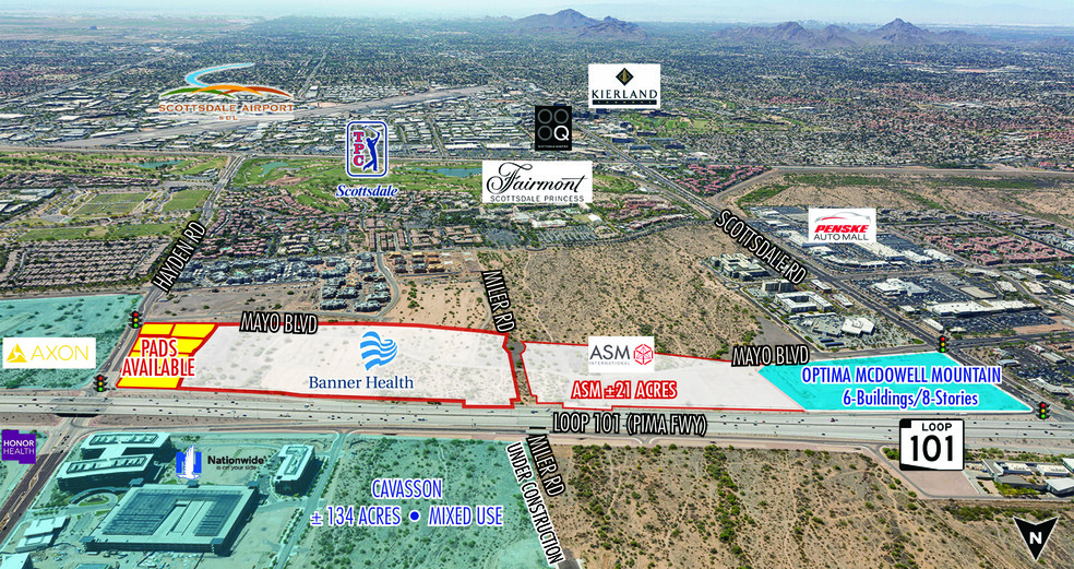 SWC Hayden Rd & Loop 101, Scottsdale, AZ for sale - Building Photo - Image 2 of 3