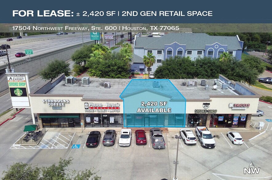 17504 Northwest Fwy, Jersey Village, TX for lease - Building Photo - Image 1 of 3