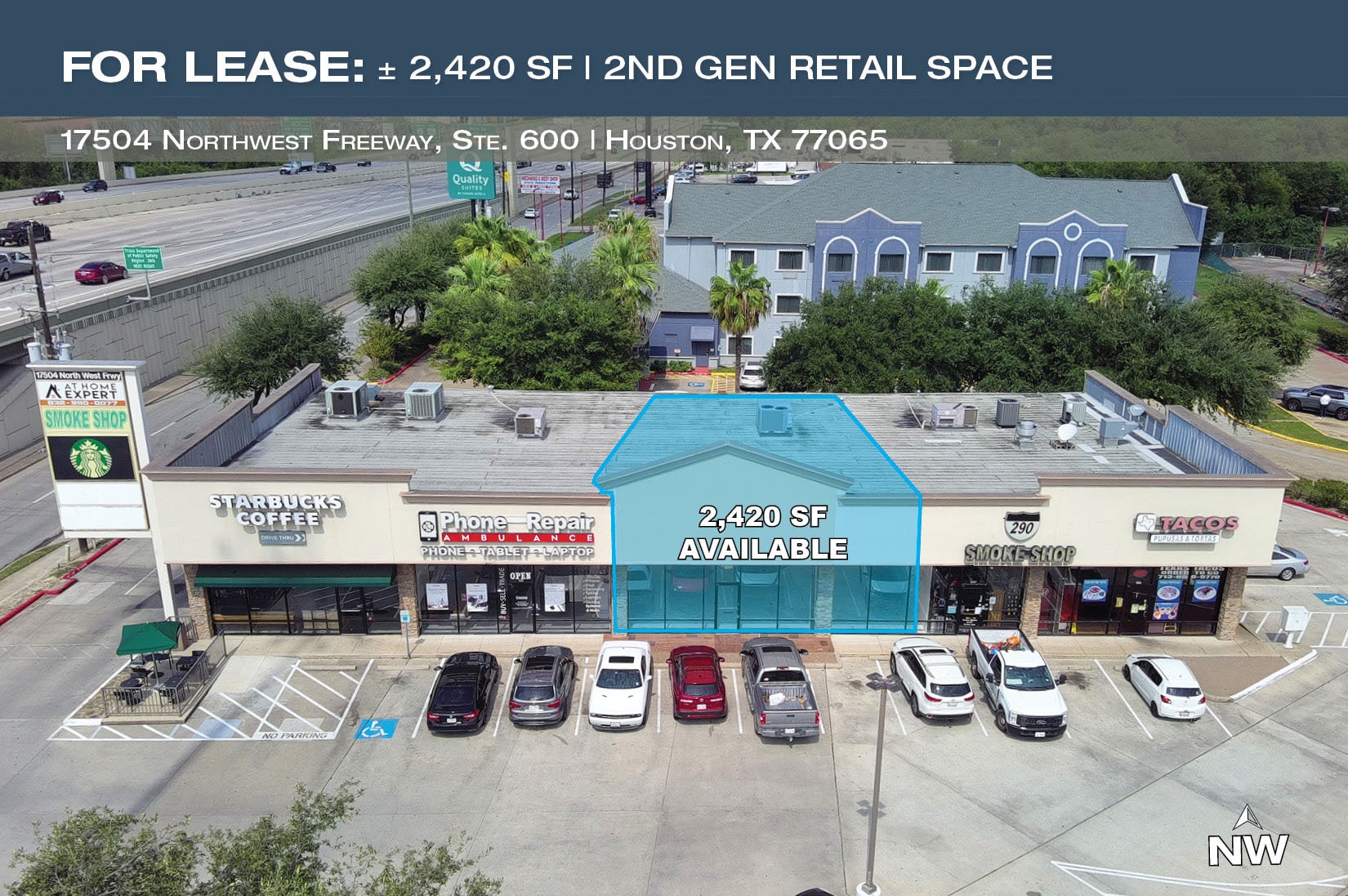 17504 Northwest Fwy, Jersey Village, TX for lease Building Photo- Image 1 of 4