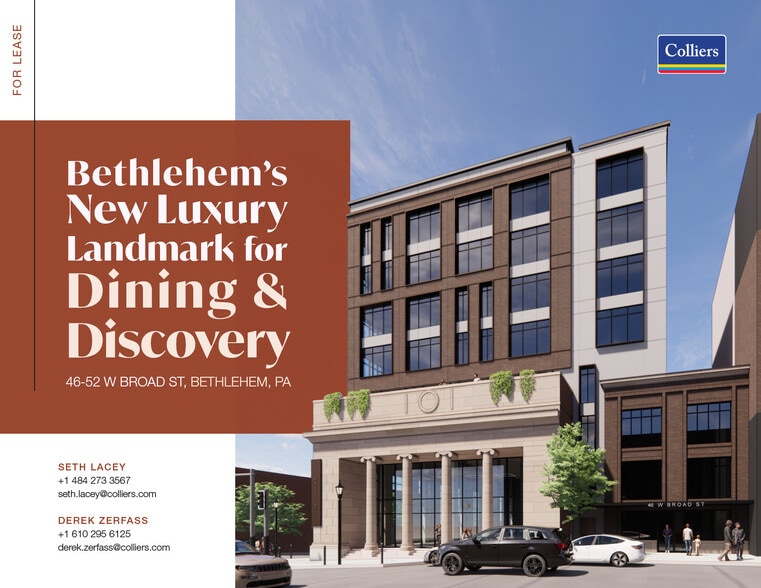 52 W Broad St, Bethlehem, PA for lease - Building Photo - Image 1 of 1