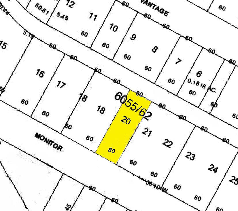 2260 Monitor St, Dallas, TX for sale Plat Map- Image 1 of 1