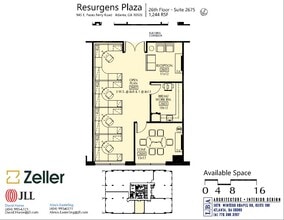 945 E Paces Ferry Rd NE, Atlanta, GA for lease Floor Plan- Image 1 of 1