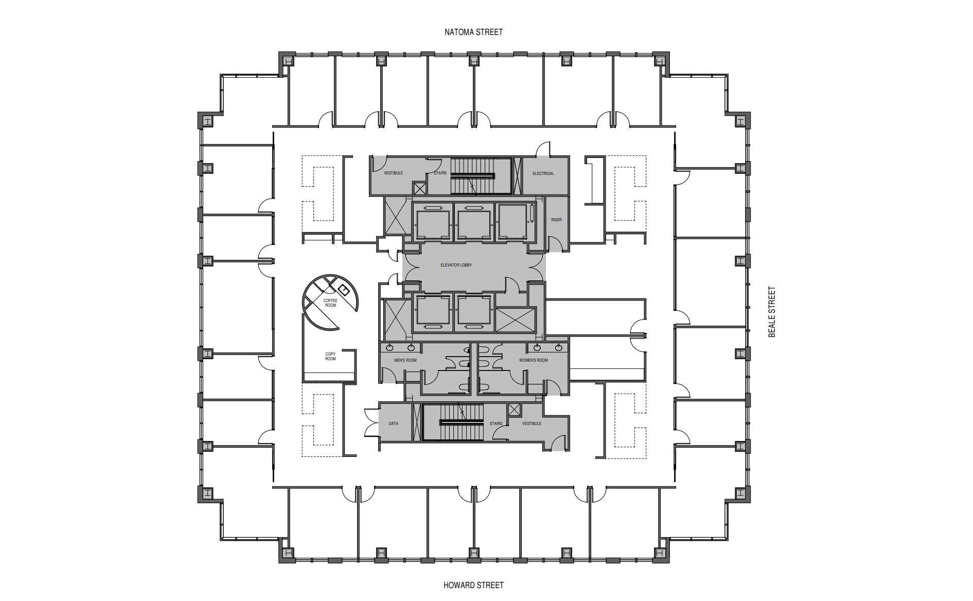 300 Howard St, San Francisco, CA for lease Floor Plan- Image 1 of 7