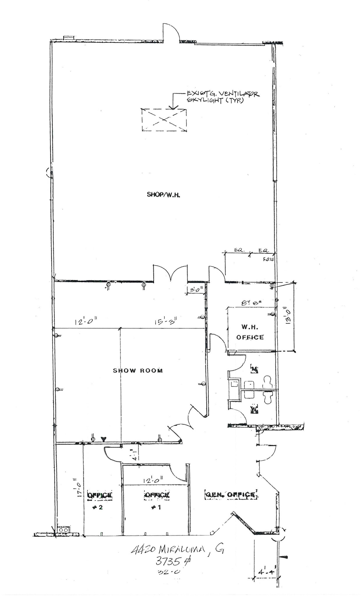 1241 N Lakeview Ave, Anaheim, CA for lease Site Plan- Image 1 of 1