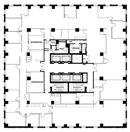 415 Yonge St, Toronto, ON for lease Floor Plan- Image 1 of 1