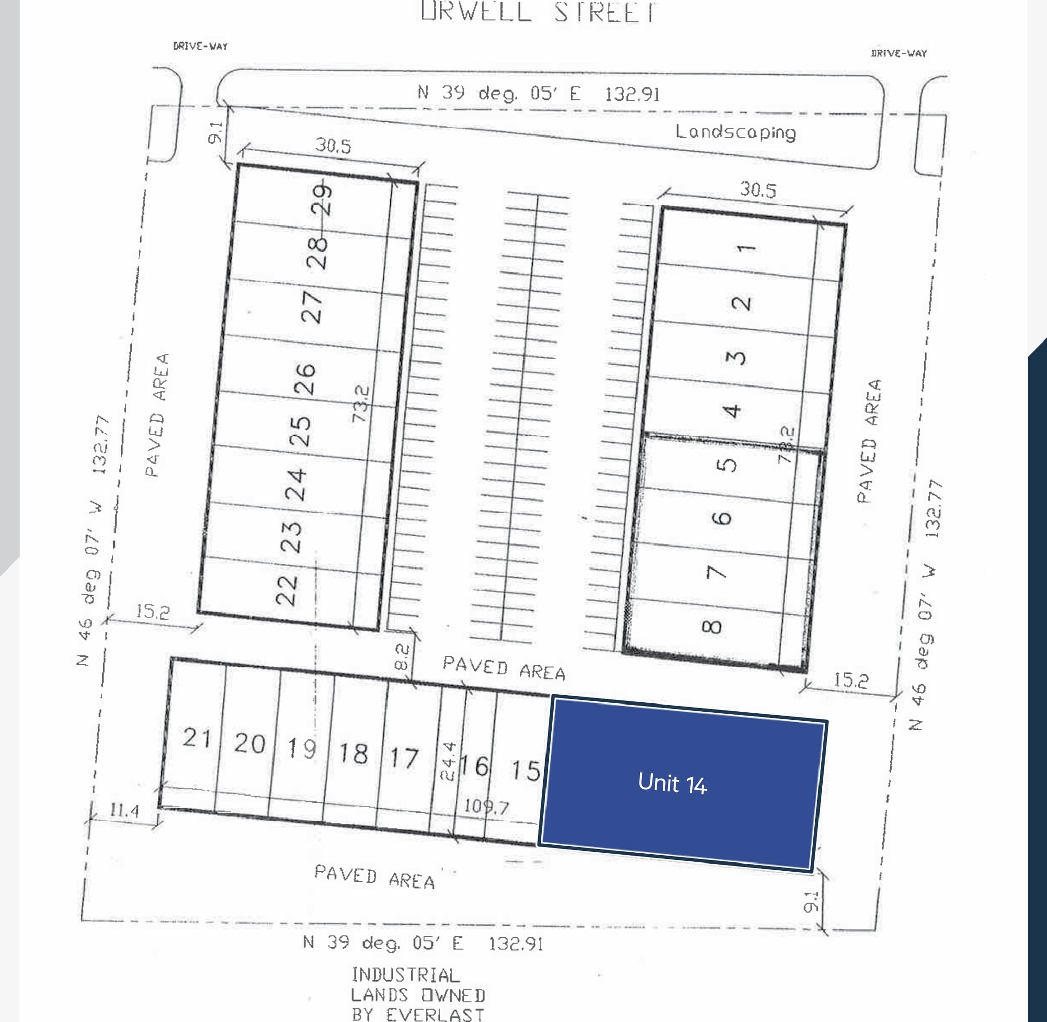 600 Orwell St, Mississauga, ON for lease Site Plan- Image 1 of 1