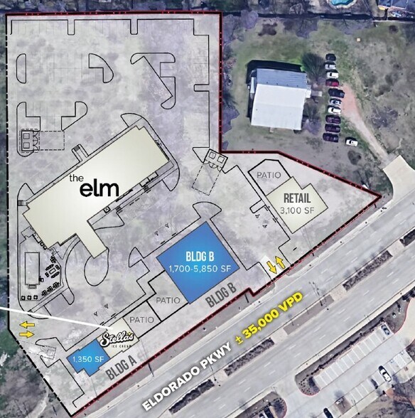301 E Eldorado Pky, Little Elm, TX for sale - Site Plan - Image 1 of 1