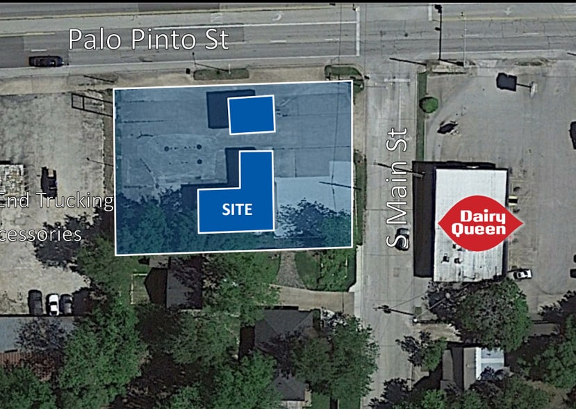 501 Palo Pinto St, Weatherford, TX for lease - Site Plan - Image 1 of 8