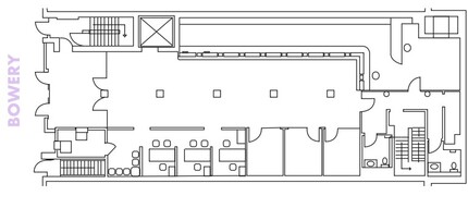 107-109 Bowery, New York, NY for lease Floor Plan- Image 2 of 3