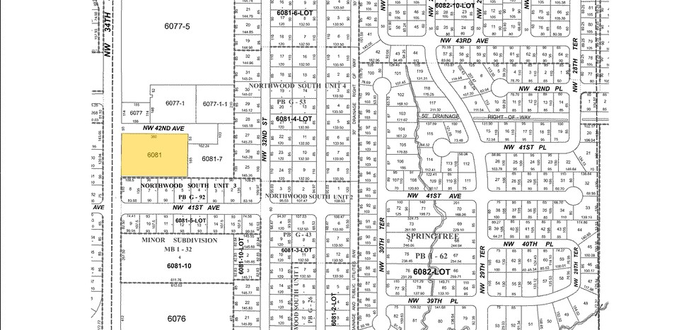 4127 NW 34th St, Gainesville, FL for sale - Plat Map - Image 2 of 2