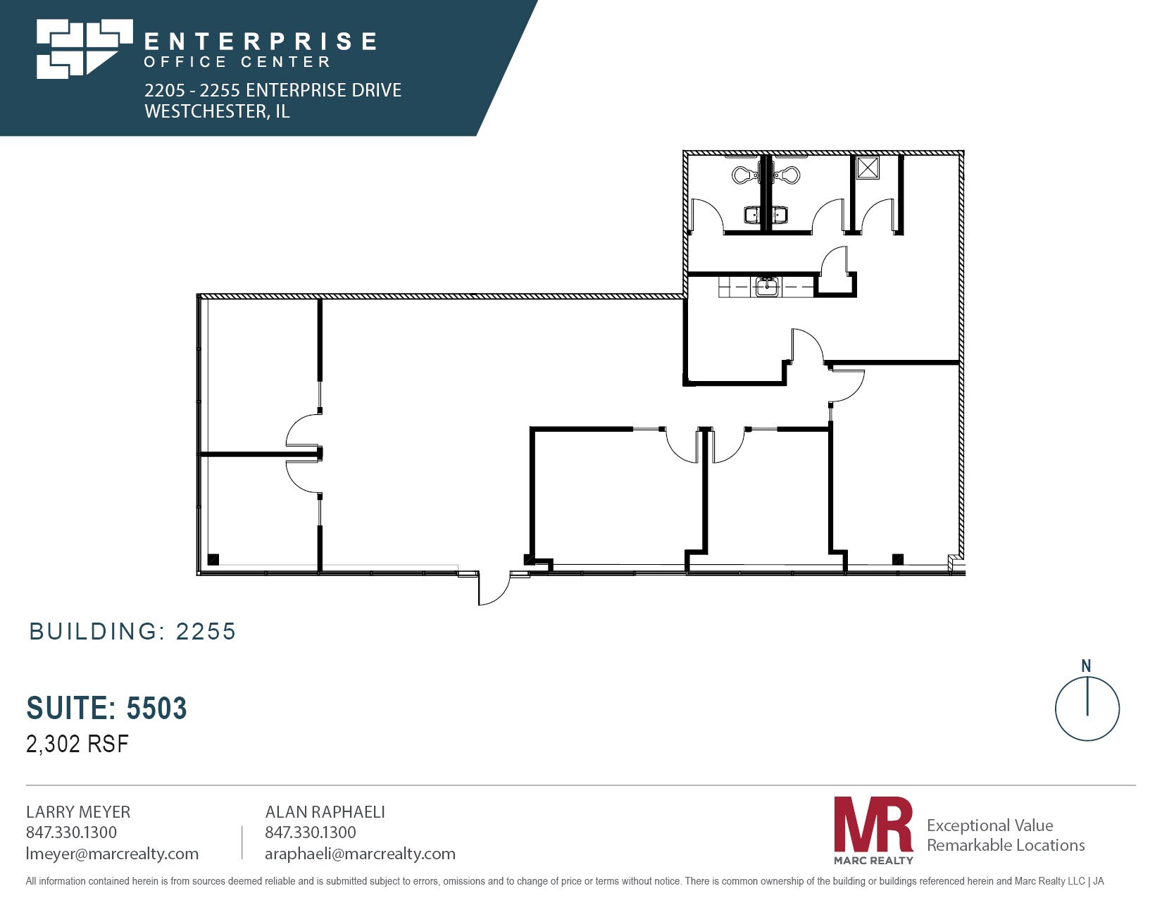 2255 Enterprise Dr, Westchester, IL for lease Floor Plan- Image 1 of 1