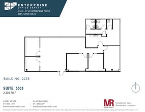 2255 Enterprise Dr, Westchester, IL for lease Floor Plan- Image 1 of 1