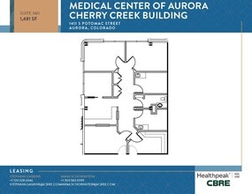 1411 S Potomac St, Aurora, CO for lease Floor Plan- Image 1 of 1