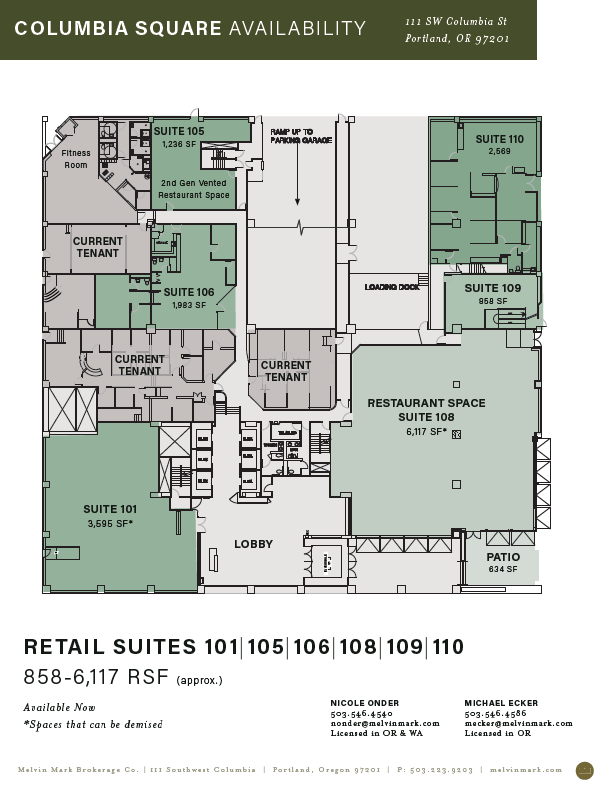 111 SW Columbia St, Portland, OR for lease Building Photo- Image 1 of 1