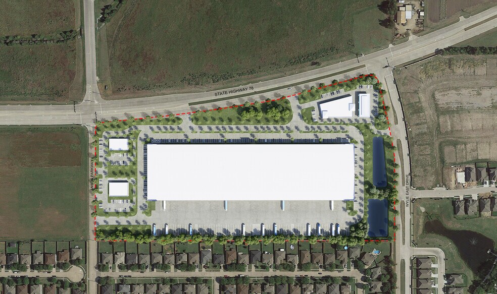 SH 78 & Anson Parkway, Wylie, TX 75098 2± Acres Commercial Pad