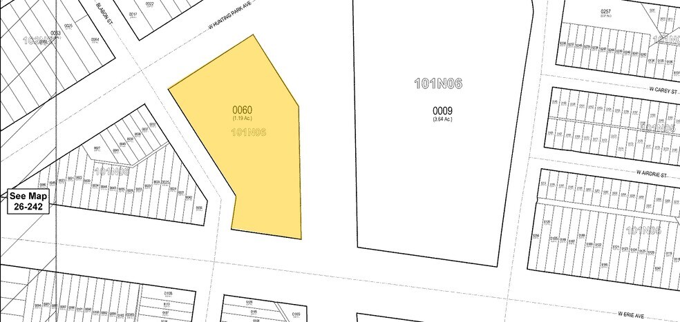 2066 W Hunting Park Ave, Philadelphia, PA for lease - Plat Map - Image 3 of 3