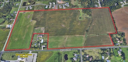 School, Greenville, WI - aerial  map view - Image1