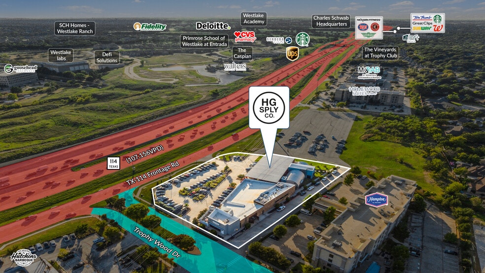 2980 SH TX-114 Frontage Rd, Trophy Club, TX for sale - Building Photo - Image 2 of 7