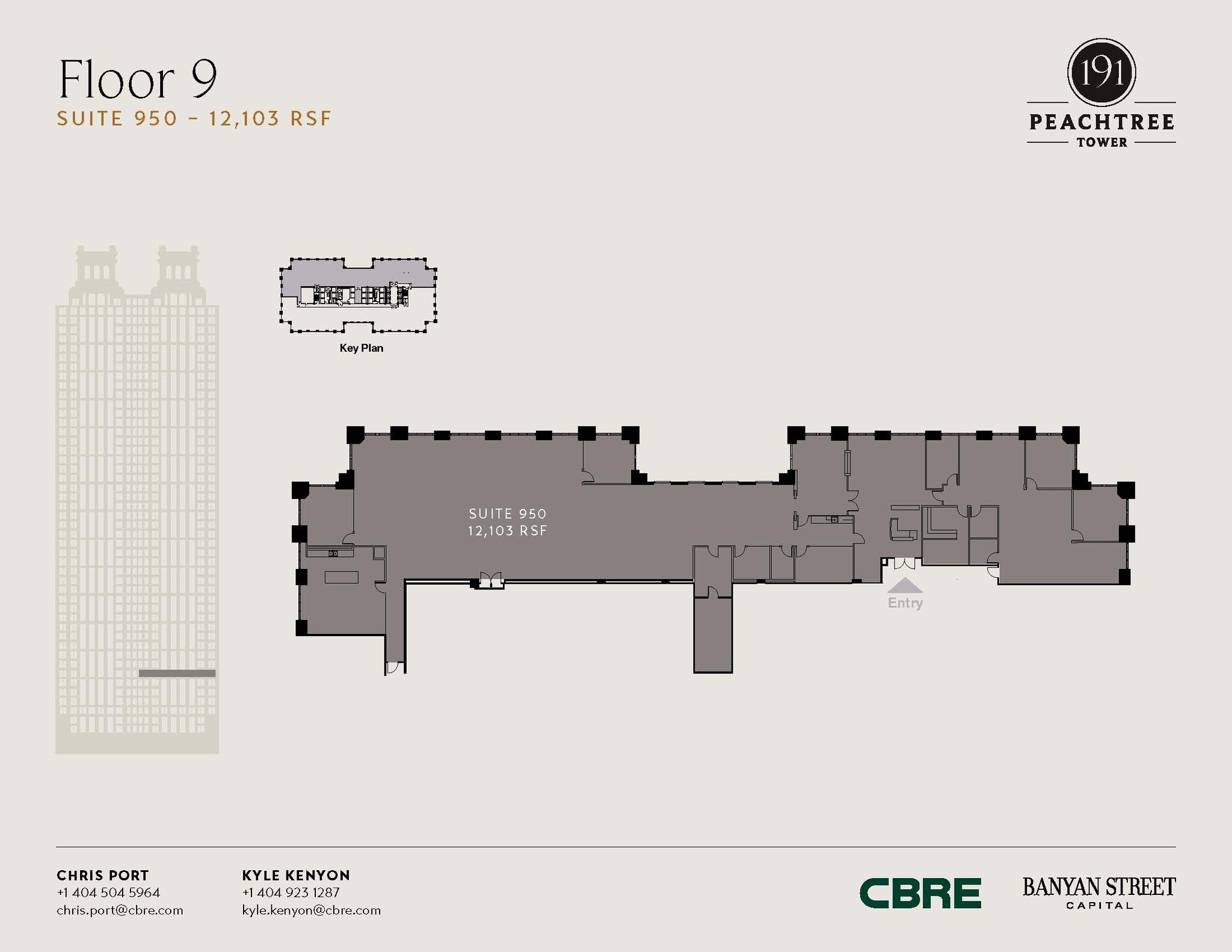 191 Peachtree St NE, Atlanta, GA for lease Floor Plan- Image 1 of 1