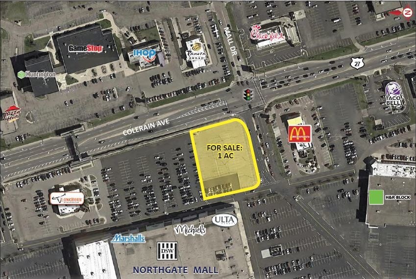 9679 Colerain Ave, Cincinnati, OH for sale Aerial- Image 1 of 1