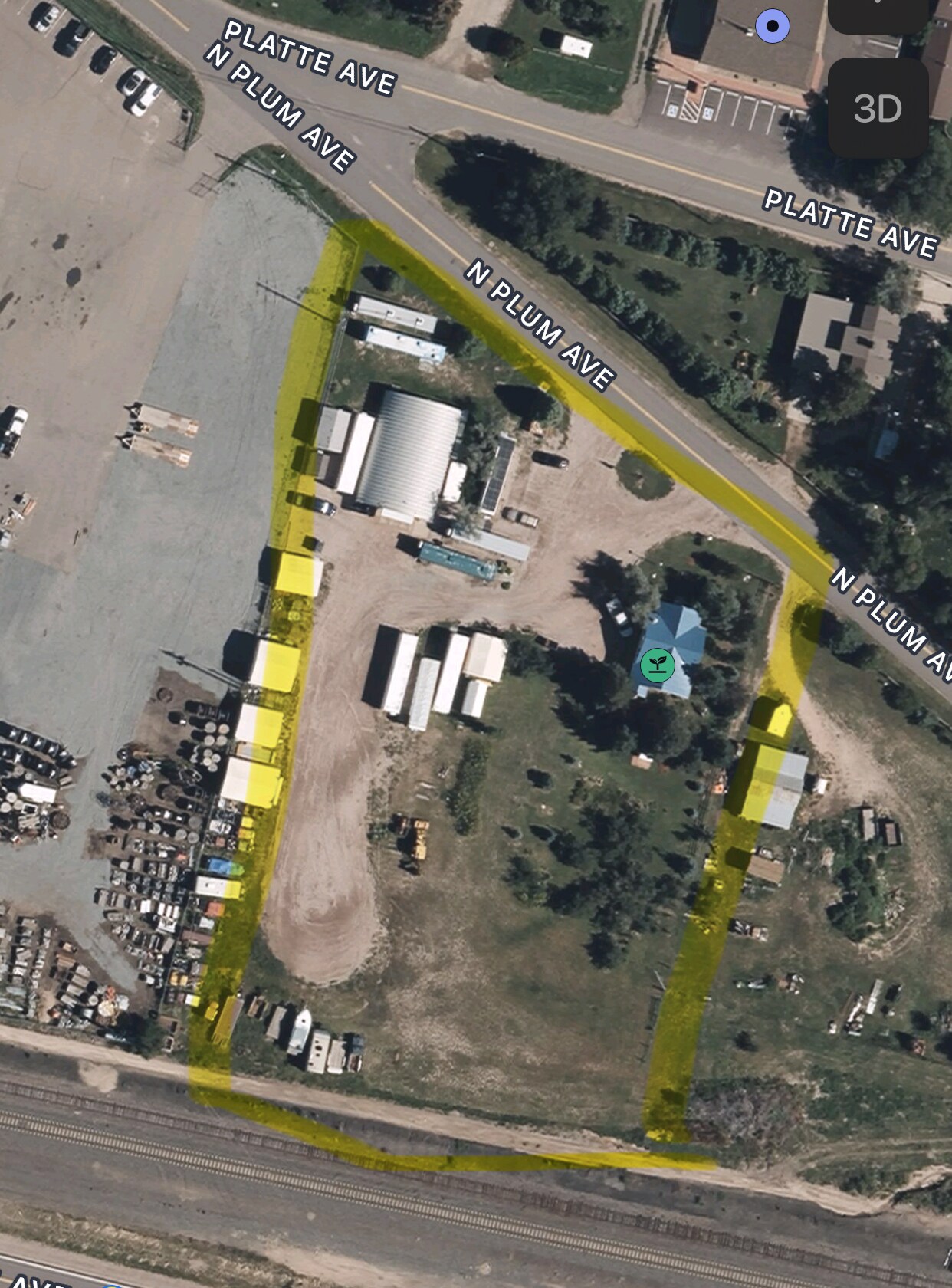 5389 Plum Ave, Sedalia, CO for sale Aerial- Image 1 of 1