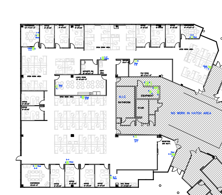 1100 Park Central Blvd S, Pompano Beach, FL for lease Floor Plan- Image 1 of 1