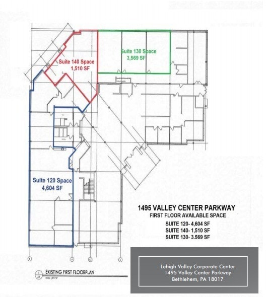 1525 Valley Center Pky, Bethlehem, PA for lease Building Photo- Image 1 of 1