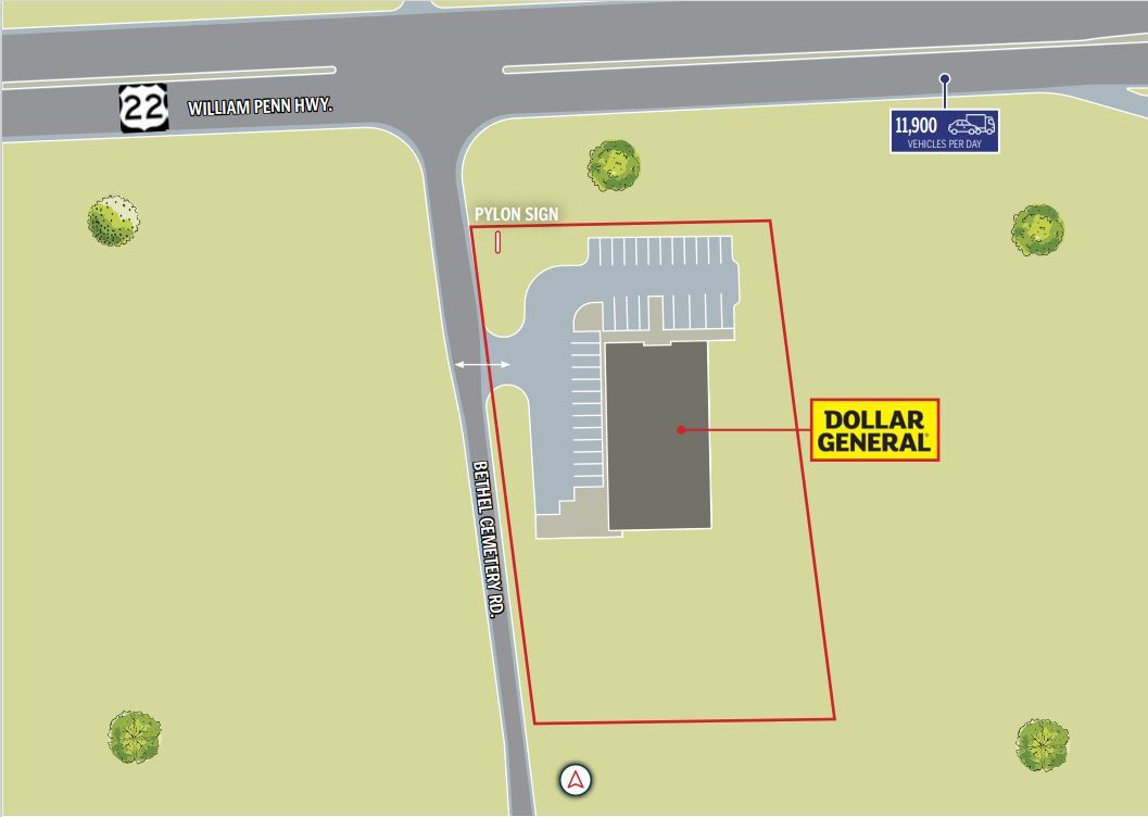 35 Bethel Cemetery, New Florence, PA 15944 Dollar General New