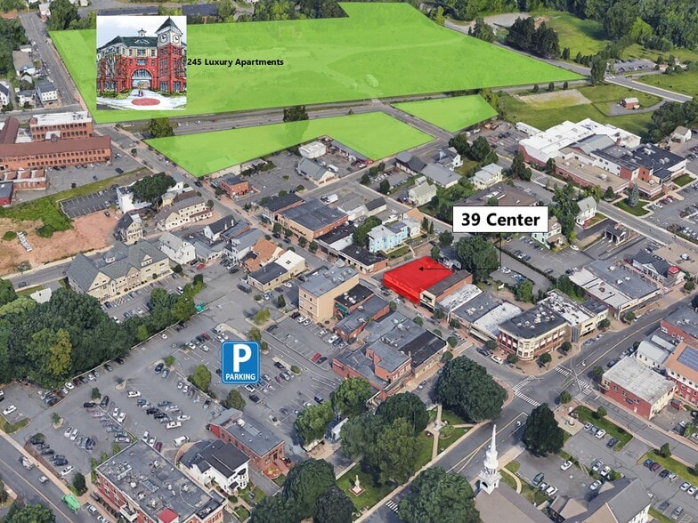 39 Center St, Southington, CT for lease - Aerial - Image 1 of 3