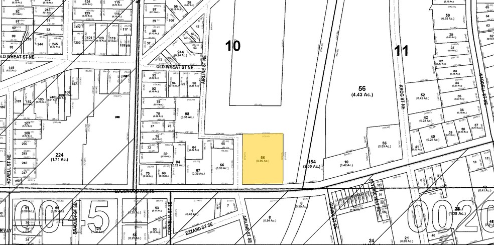 660 Edgewood Ave SE, Atlanta, GA for lease - Plat Map - Image 2 of 2