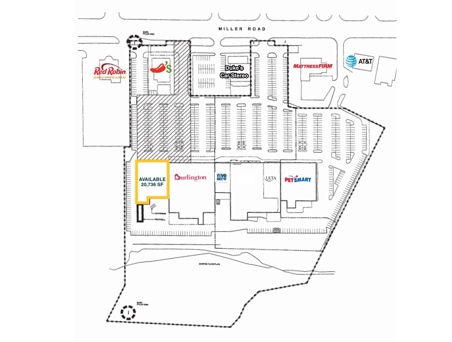 4135 Miller Rd, Flint, MI for lease Site Plan- Image 1 of 1