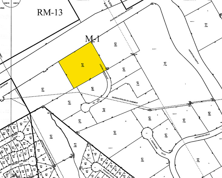 5150 Peachtree Industrial Blvd, Peachtree Corners, GA for lease - Plat Map - Image 2 of 12