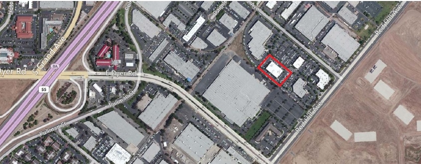 2540-2550 Red Hill Ave, Santa Ana, CA for lease - Aerial - Image 2 of 17