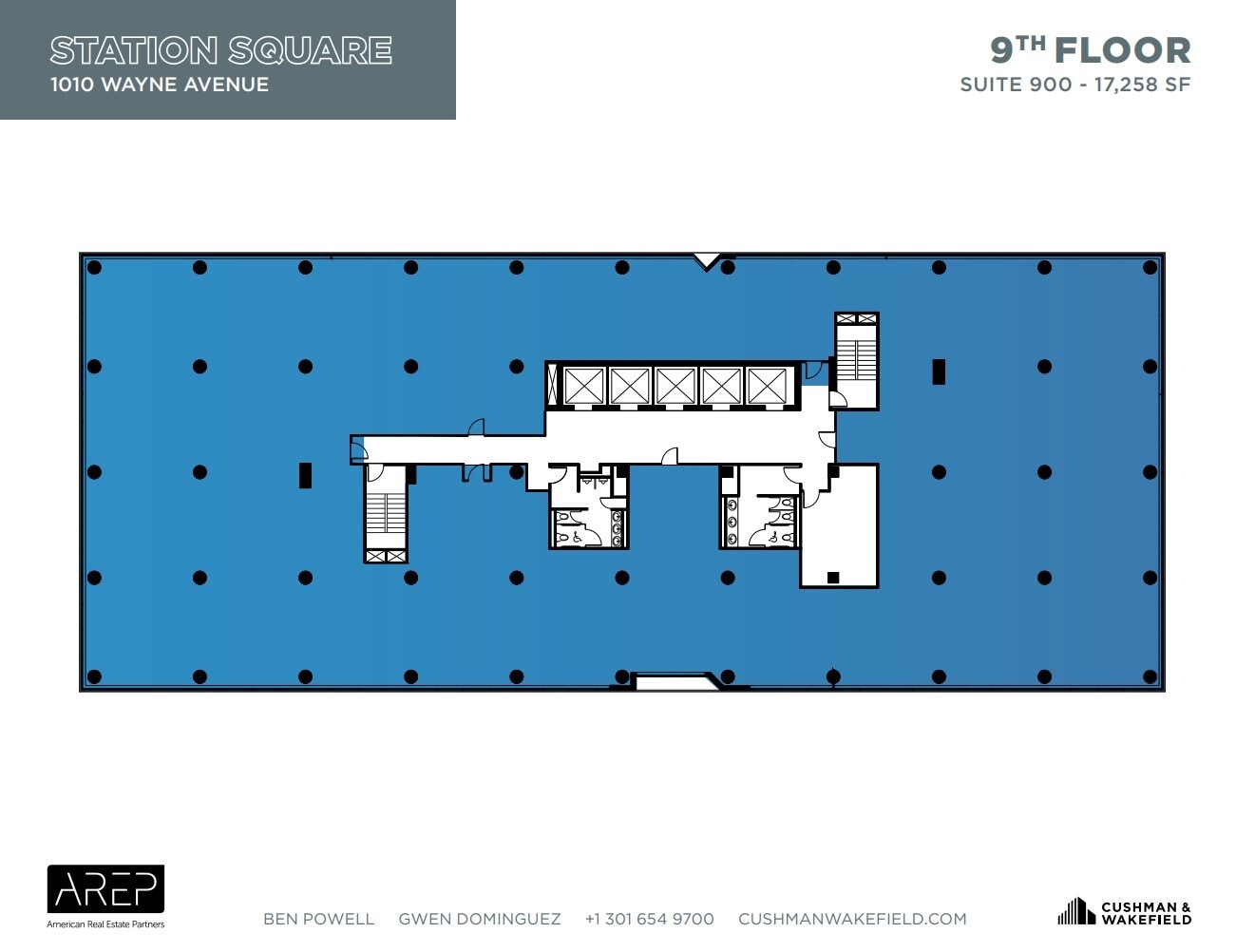 1100 Wayne Ave, Silver Spring, MD for lease Floor Plan- Image 1 of 1