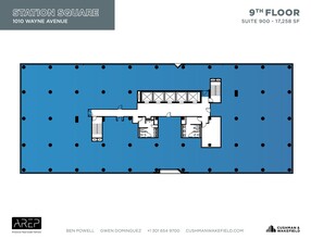 1100 Wayne Ave, Silver Spring, MD for lease Floor Plan- Image 1 of 1