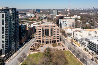 1420 Peachtree St NE, Atlanta, GA - aerial  map view