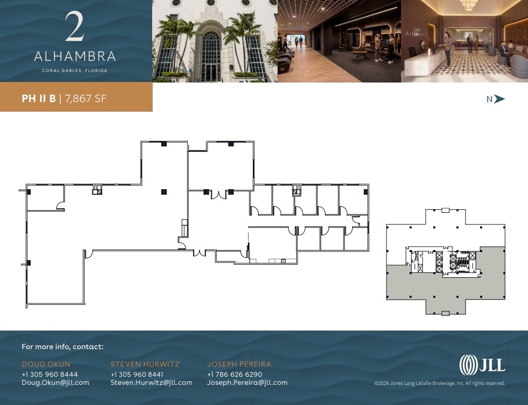 2 Alhambra Plz, Coral Gables, FL for lease Floor Plan- Image 1 of 1