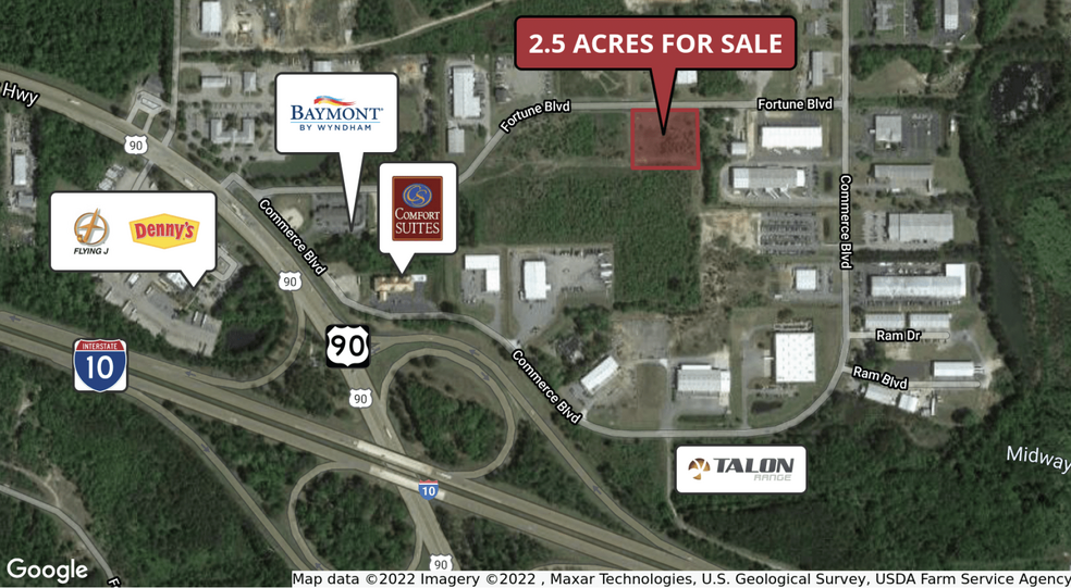 Fortune Blvd, Midway, FL for sale - Aerial - Image 1 of 1