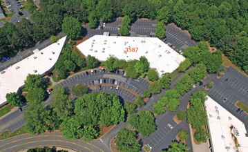 3587 Parkway Ln, Peachtree Corners, GA - aerial  map view - Image1