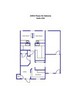 24953 Paseo De Valencia, Laguna Hills, CA for lease Floor Plan- Image 2 of 2