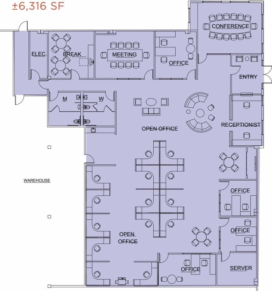 20001-20021 S Rancho Way, Rancho Dominguez, CA for lease Floor Plan- Image 1 of 2