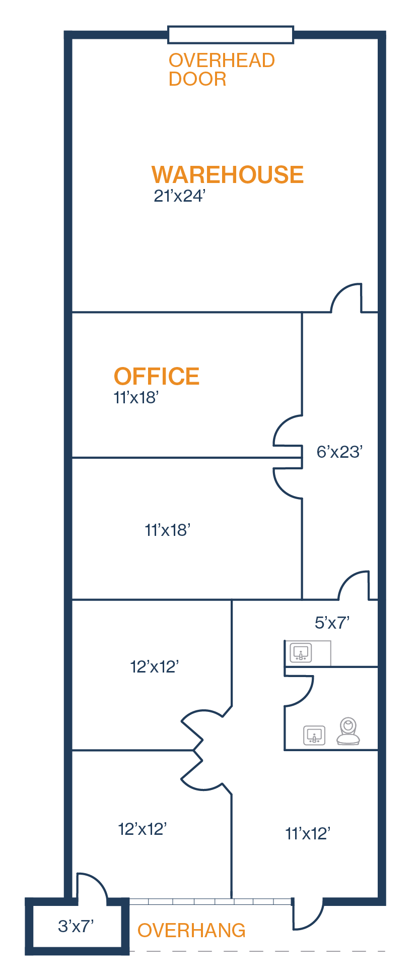 17449-17497 Village Green Dr, Houston, TX for lease Interior Photo- Image 1 of 1