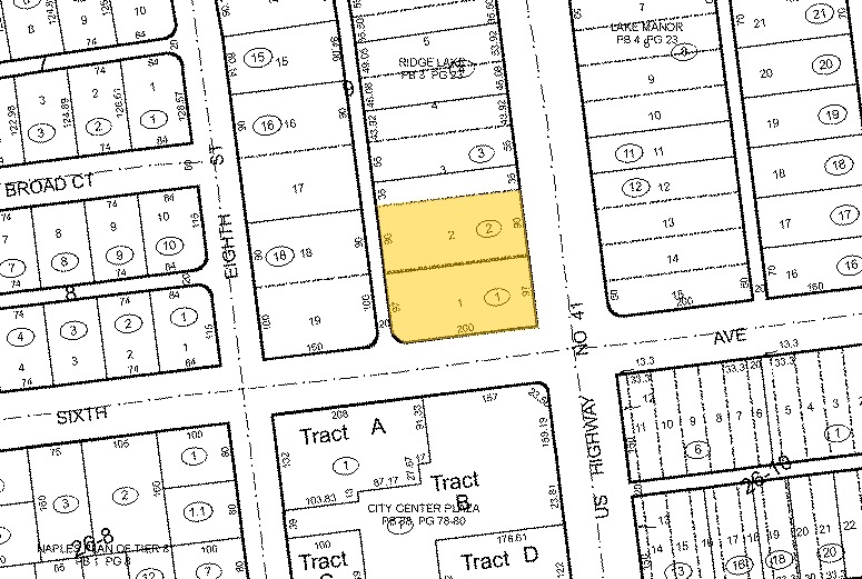 625 Tamiami Trl N, Naples, FL for lease - Plat Map - Image 2 of 4