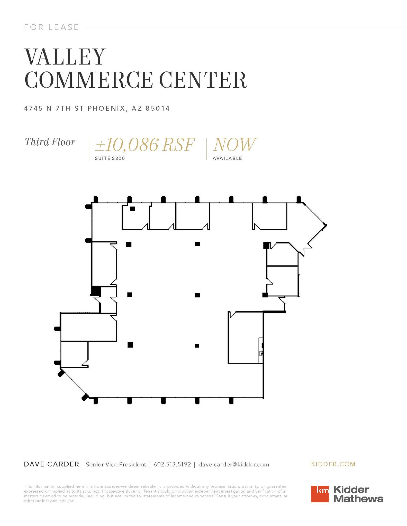 4745 N 7th St, Phoenix, AZ for lease Floor Plan- Image 1 of 1