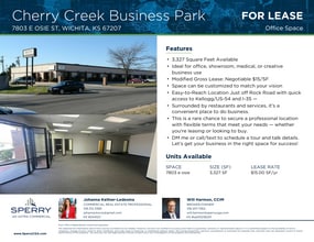 7803 E Osie St, Wichita, KS for lease Building Photo- Image 1 of 2