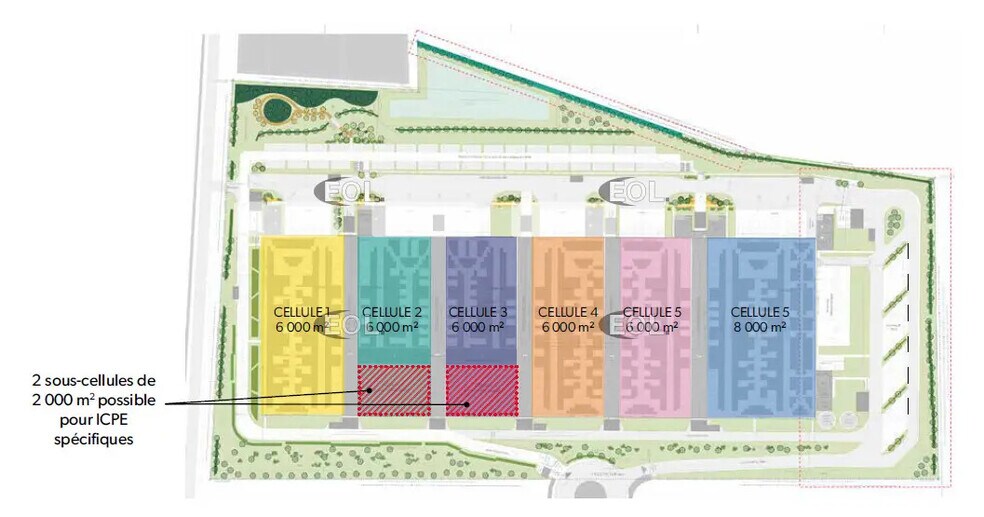 Industrial in Janzé for lease - Floor Plan - Image 2 of 2