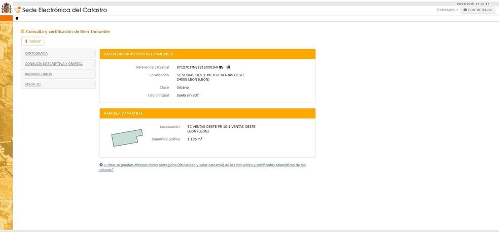 Land in León for sale - Building Photo - Image 2 of 2